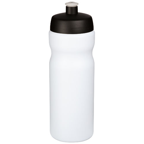 Bouteille de sport à personnaliser 650ml Baseline® Blanc / Noir